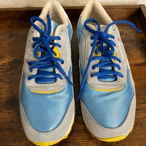 Adidas Blue and White Athletic Shoes